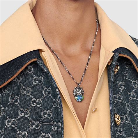 necklace gucci|authentic gucci necklace.